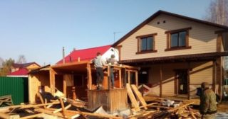 Демонтаж частных домов Анапа, цена от 1608 руб.