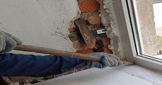 Демонтаж оконных откосов по выгодной цене от 519 руб. в Анапе - Сварной-Нпа